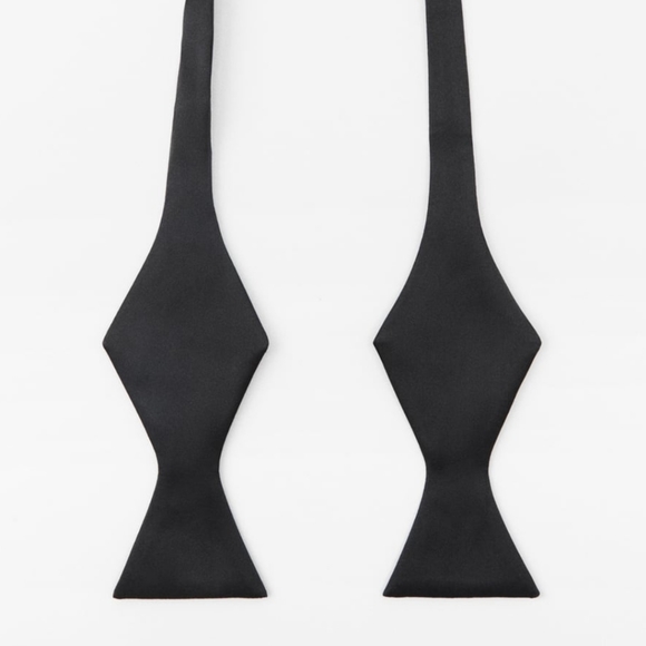 Zara 100% Silk Bow Tie - Picture 2 of 4